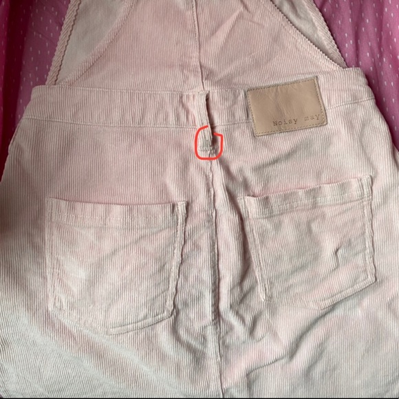 Pink Corduroy Pinafore 💕 - Picture 4 of 4